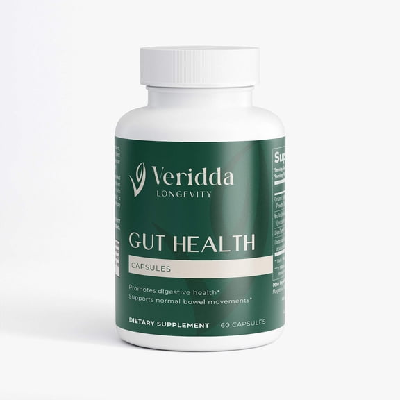 Veridda Longevity Gut Health - with Apple Cider and Vinegar Powder Gut-Friendly Probiotic
