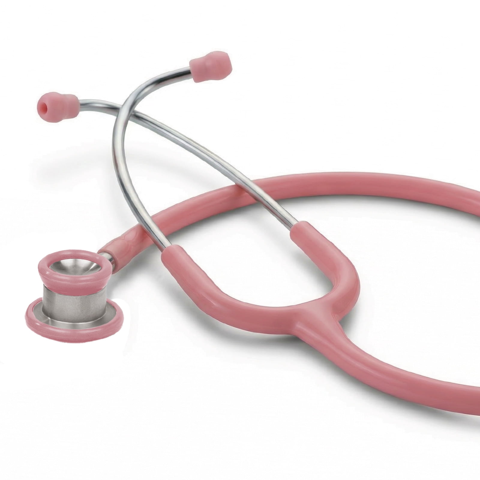 Veridian 05-10710 Pinnacle Series Stainless Steel Infant Stethoscope, Pink