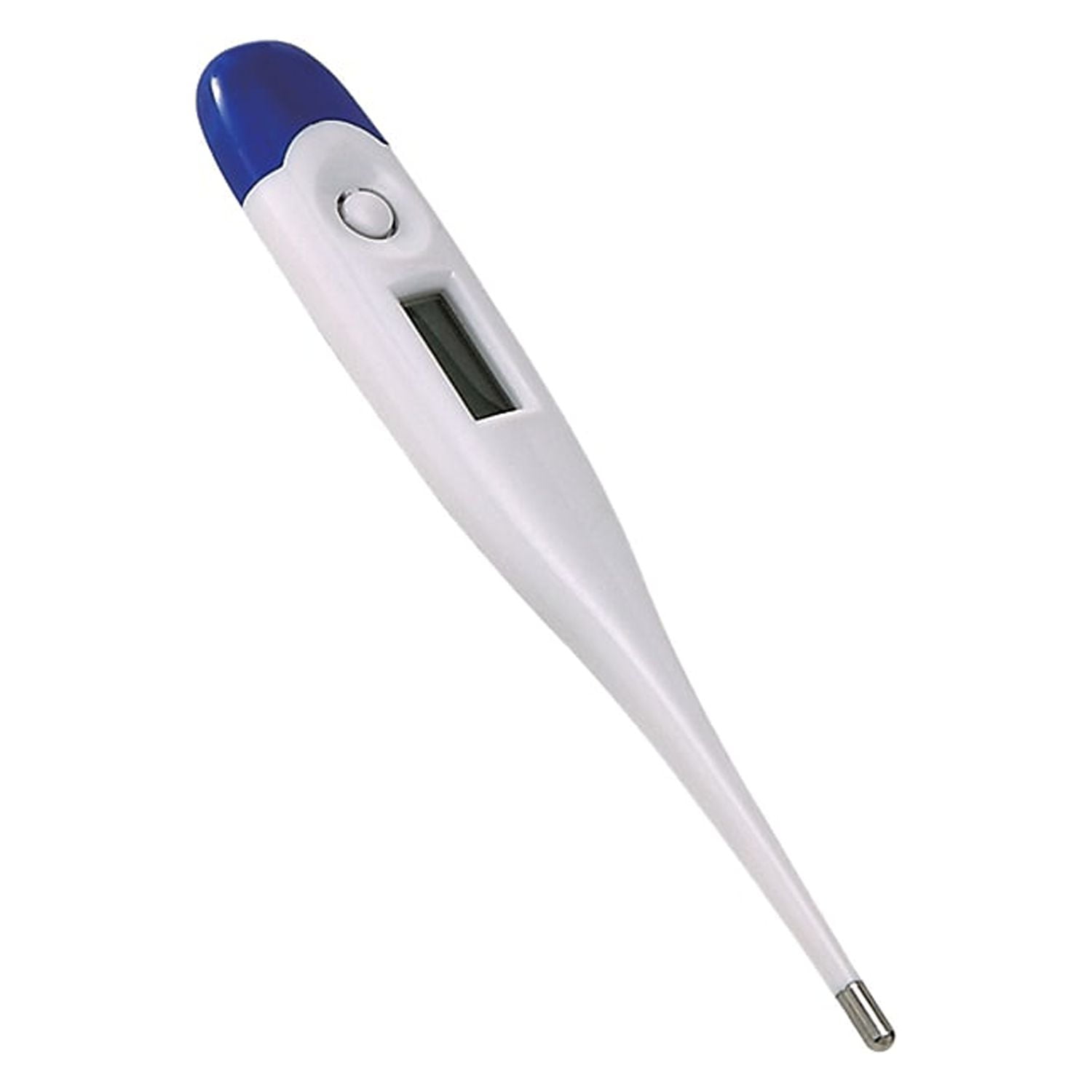 Veridian 60-Second Digital Thermometer | Fever Alert, Memory Recall | Rigid Tip | Water-Resistant | Case + Probe Covers
