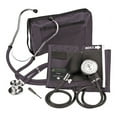 thumbnail image 1 of Veridian Adult Black Pocket Aneroid Reusable Aneroid / Stethoscope Set 2-Tubes 02-12601 1 Each, 1 of 3