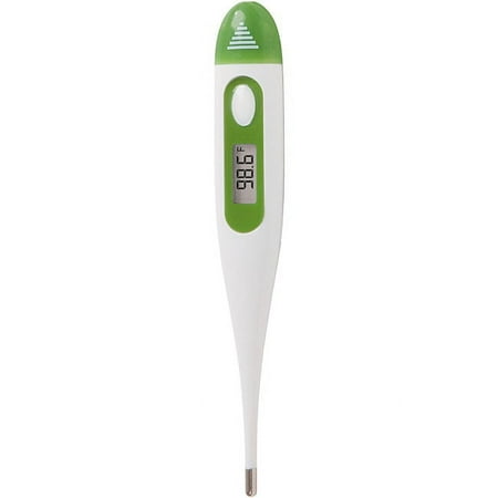 Veridian 60-Second Digital Thermometer | Clinical Rigid Tip | Water-Resistant | Case + Probe Covers
