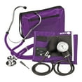 thumbnail image 1 of Veridian Healthcare Sterling ProKit Adjustable Aneroid Sphygmomanometer with Sprague Stethoscope, Adult, Purple, 1 of 3