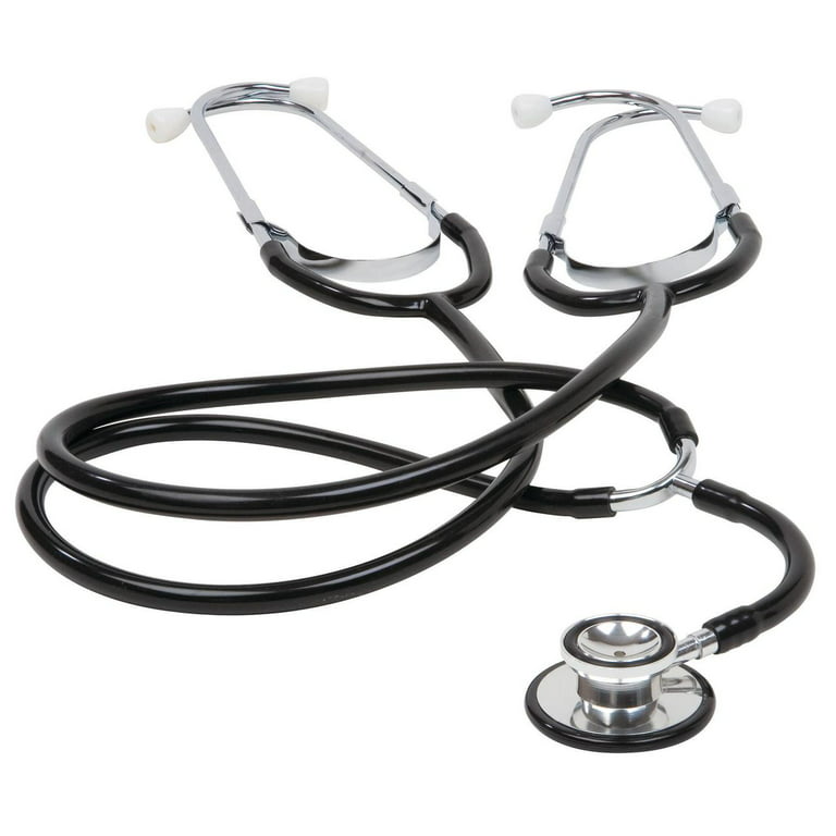 Veridian Healthcare Teaching/Training Aluminum Dual-Head Stethoscope 