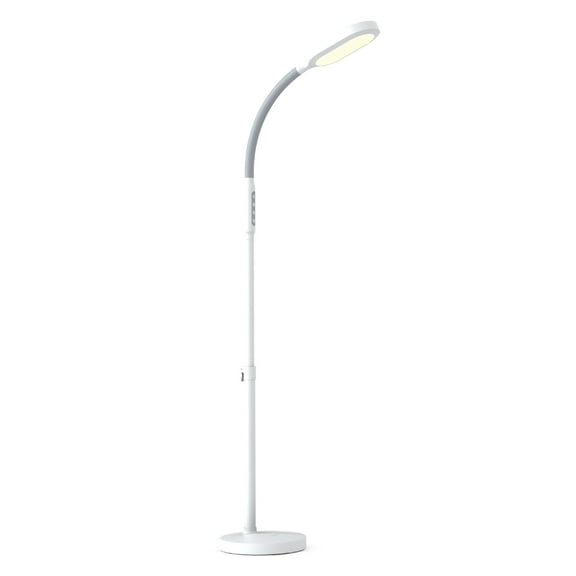 Verilux HappyLight Duo 2-in-1 Light Therapy & Floor Lamp White (VT39WW1)
