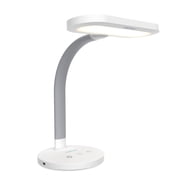 Verilux HappyLight Duo 2-in-1 Light Therapy & Desk Lamp White VT37WW1