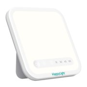 Verilux HappyLight Mini - Portable & Compact Light Therapy Daylight Lamp with 10,000 Lux, UV-Free, LED Light, Adjustable Brightness - Boost Mood, Enhance Sleep, Focus - Sun Lamp for Winter Blues