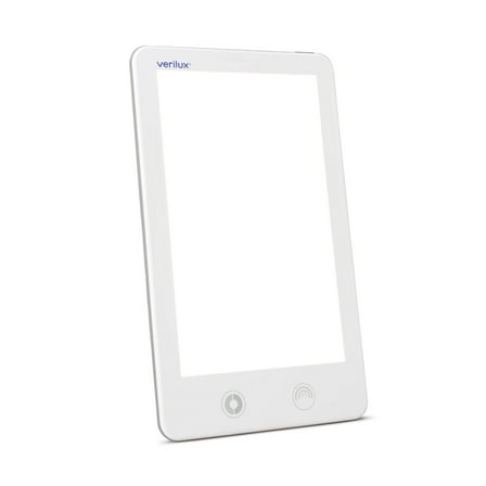 Verilux HappyLight Touch - UV-Free LED Therapy Lamp, Bright White Light with 10,000 Lux, Adjustable Brightness and Color