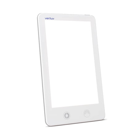 Verilux HappyLight Touch - UV-Free LED Therapy Lamp, Bright White Light with 10,000 Lux, Adjustable Brightness and Color