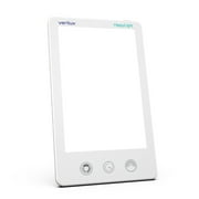 Verilux HappyLight Luxe - Light Therapy Lamp with 10,000 Lux, UV-Free, LED Bright White Light with Adjustable Brightness, Color, Countdown Timer, & Stand - Boost Mood, Sleep, Focus (White)