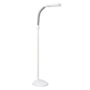 Verilux® SmartLight Full Spectrum LED Modern Floor Lamp with Adjustable Brightness, Flexible Gooseneck and Easy Controls - Reduces Eye Strain and Fatigue - Ideal for Reading, Artists, Craft (Black)