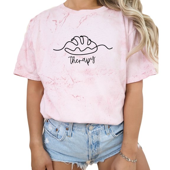 Verita Culture Bread Therapy Funny Women’s Summer Graphic Tee
