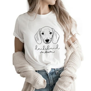 Cute Dachshund Dog In Leopard Print - Best Girls Gift T-Shirt Cute Dachshund Dog In Leopard Print - Best Girls Gift T-Shirt