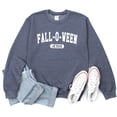 thumbnail image 1 of Verita Culture Fall-O-Ween Jesus Christian Women's Graphic Crew Neck Long Sleeve Sweatshirt Top, 1 of 4