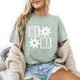 thumbnail image 1 of Verita Culture Floral Mama Funny Women’s Summer Graphic Tee, 1 of 4