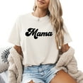 thumbnail image 1 of Verita Culture Groovy Mama Summer Graphic Tees For Women’s Short Sleeve Mom T-Shirts,Funny Mom Shirt Short Sleeve Graphic Mom T-Shirts, 1 of 4