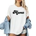 thumbnail image 1 of Verita Culture Groovy Mama Summer Graphic Tees For Women’s Short Sleeve Mom T-Shirts,Funny Mom Shirt Short Sleeve Graphic Mom T-Shirts, 1 of 4
