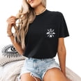 thumbnail image 1 of Verita Culture Happy Camper Women's Nature Camping Mountain Hiking Lovers Shirt Adventure Wild Outdoor Graphic Tees Tops, 1 of 4