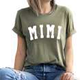 thumbnail image 1 of Verita Culture MIMI Cute Gift for Grandma Grandmother Cool Womens Graphic Tees, 1 of 3