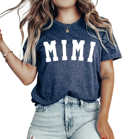 Verita Culture MIMI Cute Gift for Grandma Grandmother Cool Womens Graphic Tees