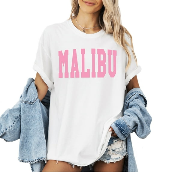 Verita Culture Malibu California Beach Funny Women’s Summer Graphic Tee