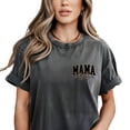 thumbnail image 1 of Verita Culture Mama Leopard Patterned With Ribbon Summer Graphic Tees For Women’s Short Sleeve Mom T-Shirts, 1 of 4