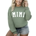 thumbnail image 1 of Verita Culture Mimi Condensed Women's Grandma Graphic Crew Neck Long Sleeve Sweatshirt Top, 1 of 4