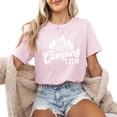 thumbnail image 1 of Verita Culture Summer Camping Crew Women's Nature Camping Mountain Hiking Lovers Shirt Adventure Wild Outdoor Graphic Tees Tops, 1 of 3