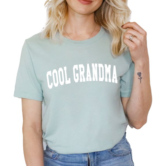 Verita Culture Women's Cool Grandma Mimi Graphic Short Sleeve Tee Mimi T-shirt