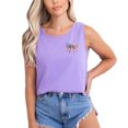 thumbnail image 1 of Verita Culture Womens American Flag Ribbon Tank Tops Summer T Shirts Sleeveless Casual Loose Tunic Blouses, 1 of 4