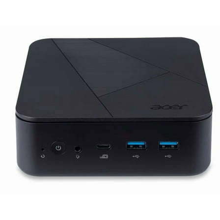 Acer Veriton NUC VN1502G-LNL-CU716512G - Intel Core Ultra 7 256V (4 Core) 2.20 GHz - 16 GB Ram - 512 GB SSD - Intel Arc Graphics - Windows 11 Pro - Black - Desktop Computer