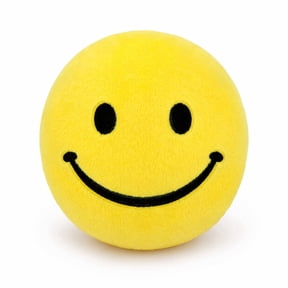 Verity Plush Stress Ball, Yellow Shocked Face Squeezy | 10cm Soft Sponge-Filled Pocket Fidget, Horror Story Desk Shelf Decor, Compact Teen Adult Collector Gift