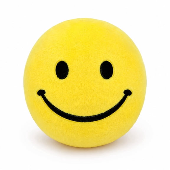 Verity Plush Stress Ball, Yellow Shocked Face Squeezy | 10cm Soft Sponge-Filled Pocket Fidget, Horror Story Desk Shelf Decor, Compact Teen Adult Collector Gift