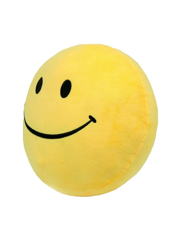 Verity Smiley Face Plush, Collectible Desktop Decor PP Cotton Filled,size 9.8in, 330g.