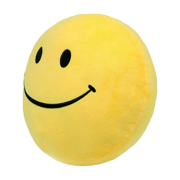 Verity Smiley Face Plush, Collectible Desktop Decor PP Cotton Filled,size 9.8in, 330g.