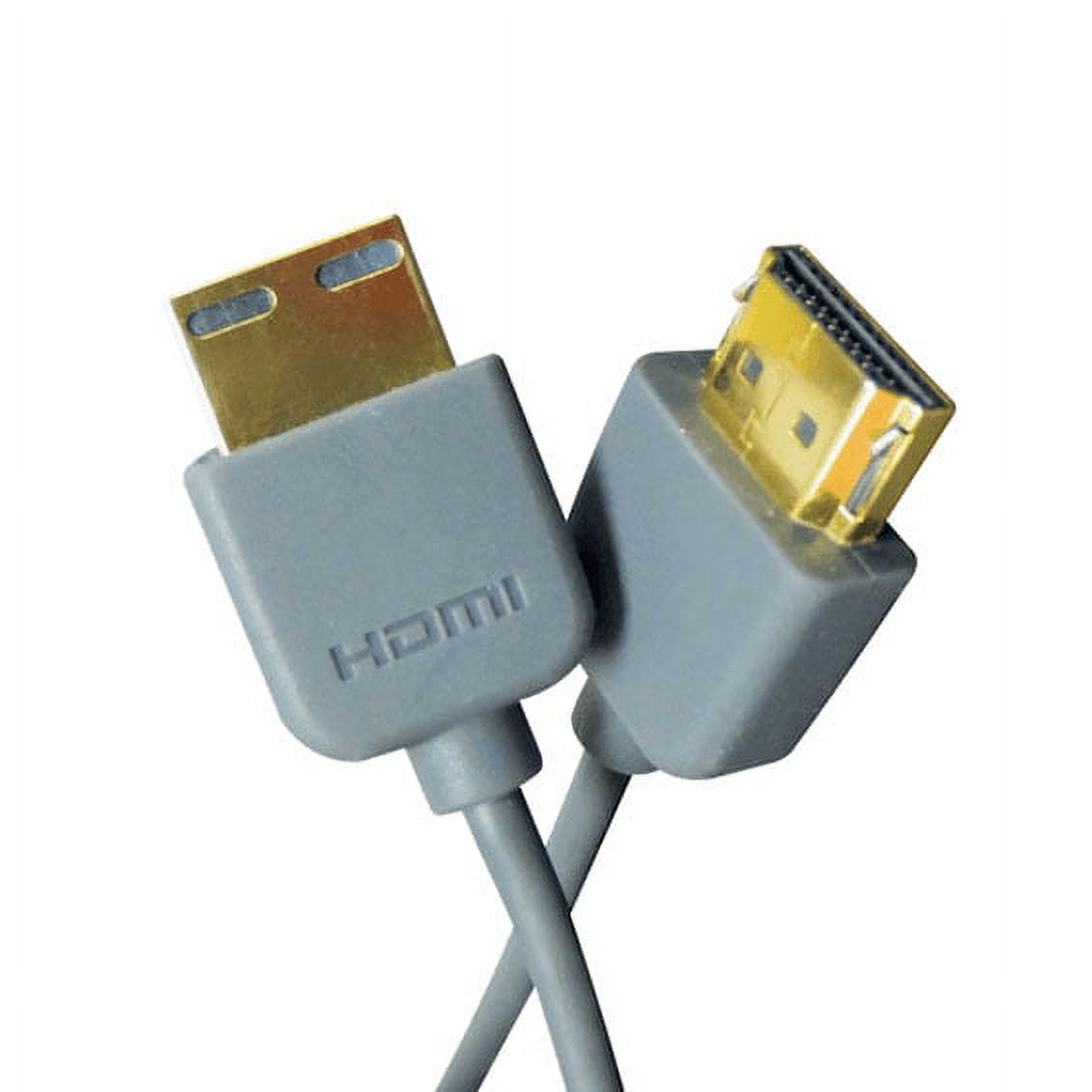 CABLE PREMIUM DE HDMI A MINI HDMI DE 5 METROS ULTRA HD 4K 60HZ NETCOM –  Compukaed