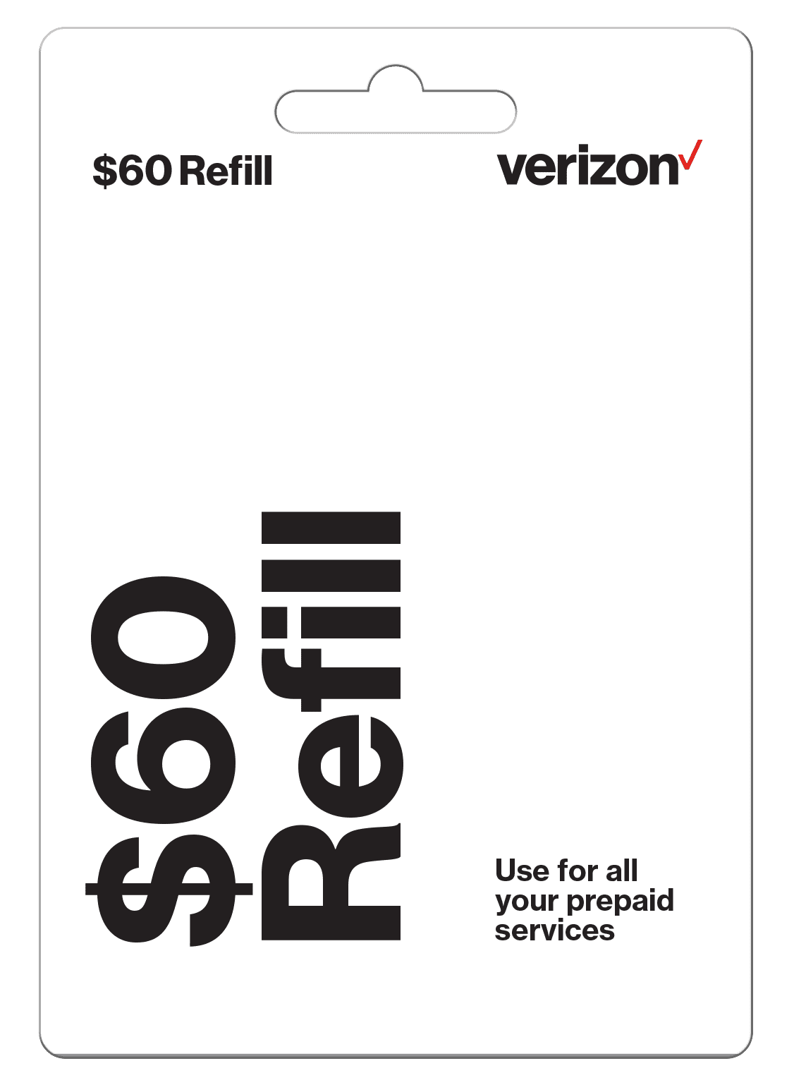 Verizon $60 V17 Airtime Card