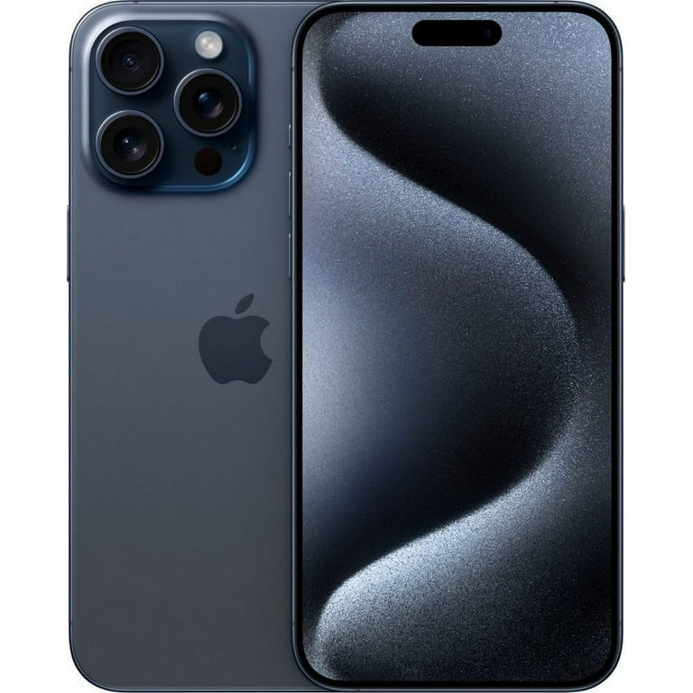Apple iPhone 15 Pro Max 256GB Blue Titanium (AT&T) MU693LL/A - Best Buy