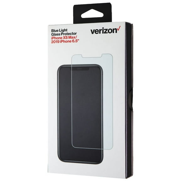 Verizon Blue Light Filter Tempered Glass Protector for Apple iPhone Xs Max (6.5)