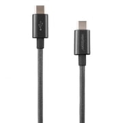 Verizon CABCTOCBLK-M 4Ft USB-C Braided Charge and Sync Cable for USB-C - Black