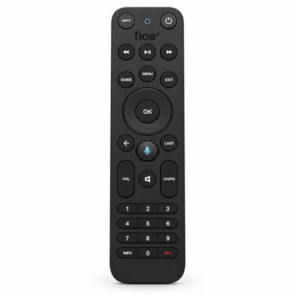 Verizon FiOS TV Voice Remote Control - Black - Not Compatible with Frontier