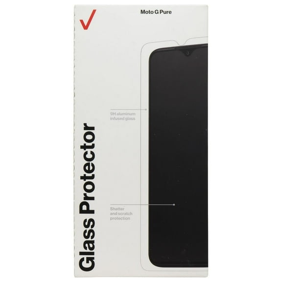 Verizon Glass Screen Protector for Motorola Moto G Pure - Clear
