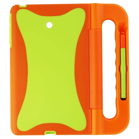 Verizon Tablet Case + Stylus for the Ellipsis 8 / Ellipsis Kids - Orange / Green