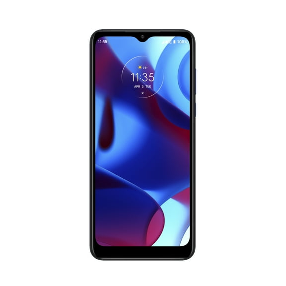 Verizon Motorola Moto G Pure, 32GB, Blue - Prepaid Smartphone