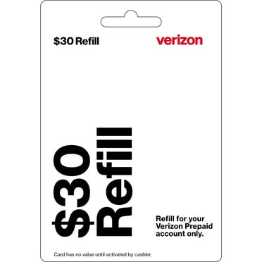 Verizon Prepaid $30 Direct Top Up