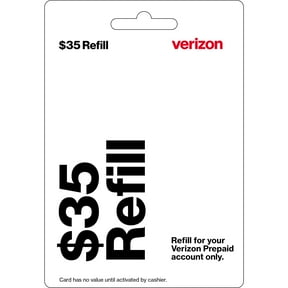 Verizon Prepaid $35 Direct Top Up