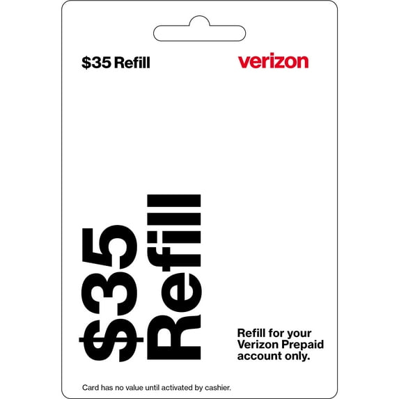 Verizon Prepaid $35 Direct Top Up