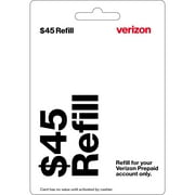 Verizon Prepaid $45 Direct Top Up