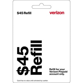 Verizon Prepaid $45 e-PIN Top Up (Email Delivery)