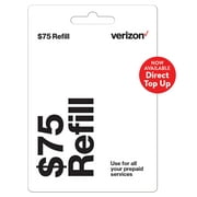 Verizon Prepaid $75 Direct Top Up