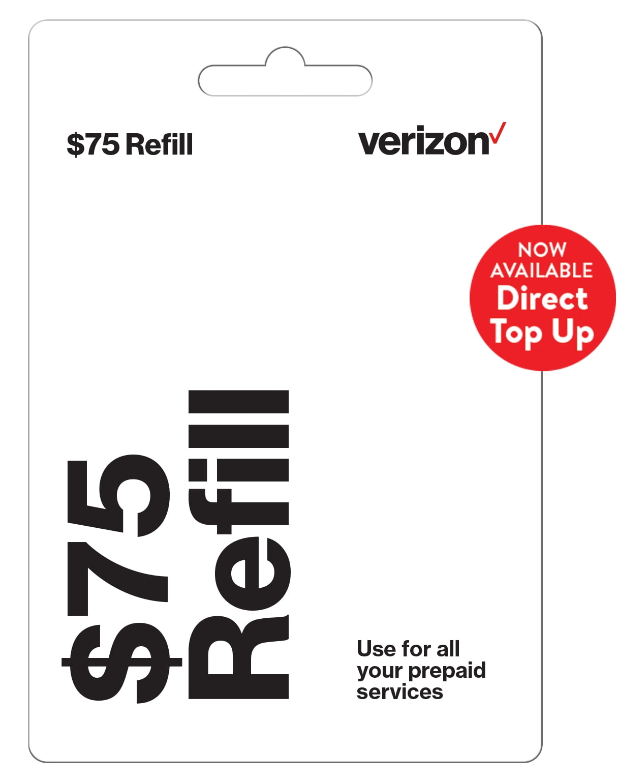 Verizon Prepaid $75 e-Pin Top Up (Email Delivery)